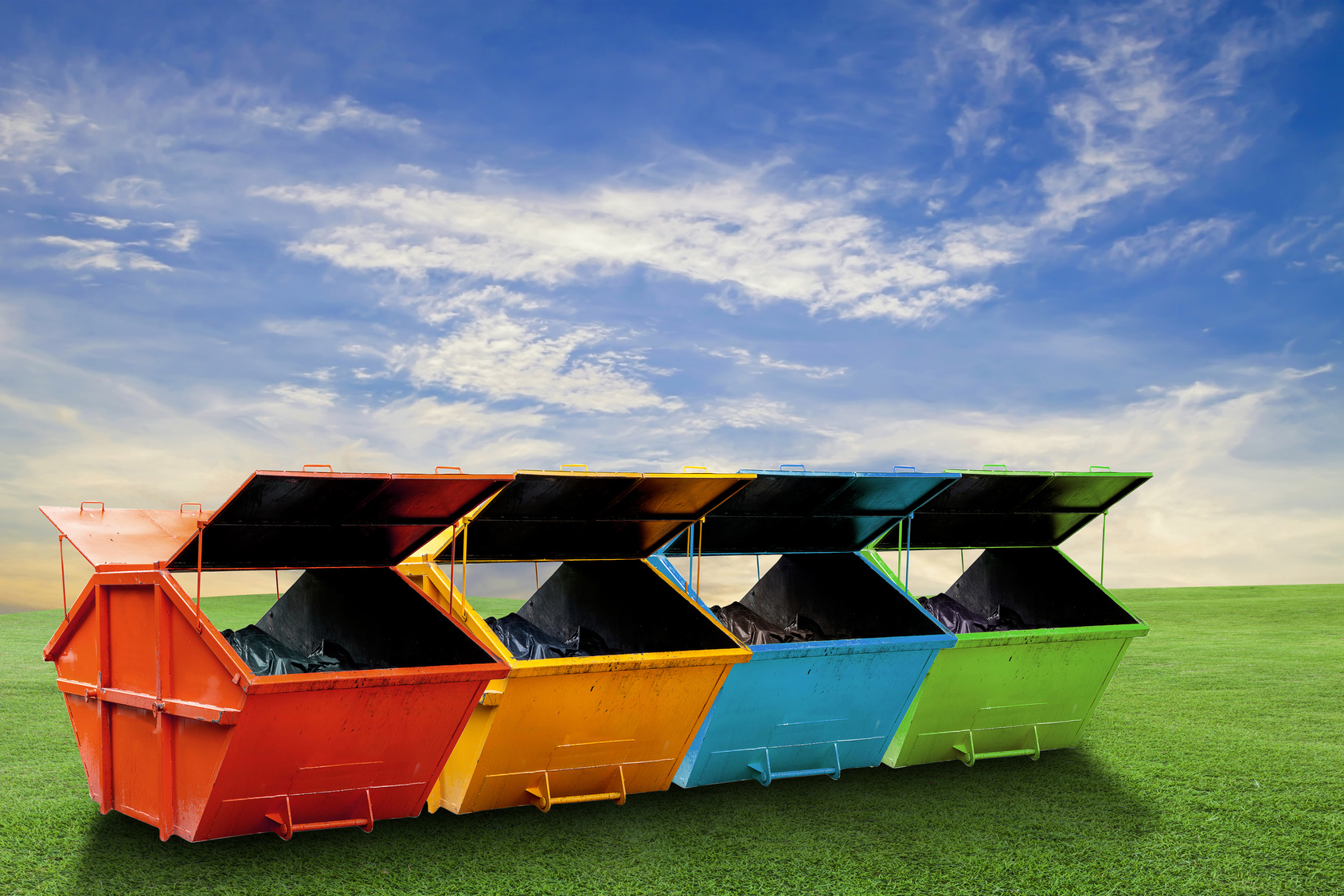 Container des RKB Containerdienst